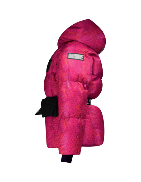PUFF GIRLS FLEECE HOODED JACKET