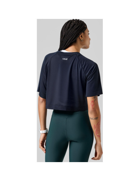 Laser Mesh Crop Tee Laser Mesh Crop Tee