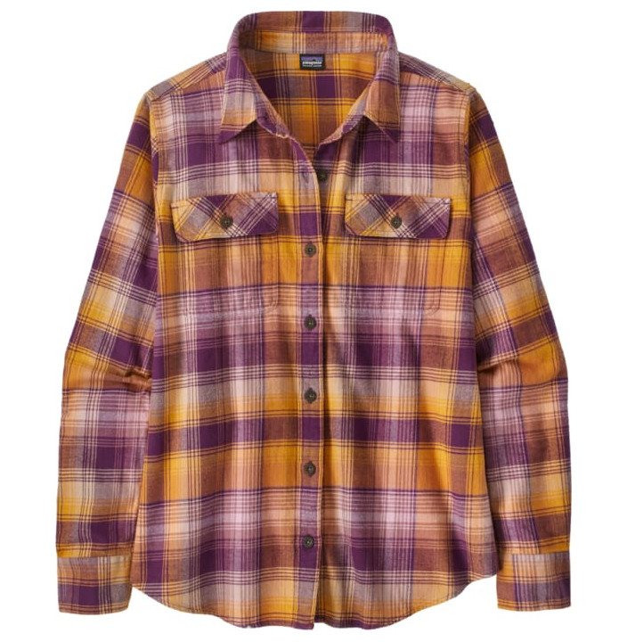 W's L S Organic Cotton MW Fjord Flannel Shirt