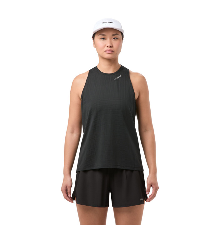 RACE TANK W BLACK