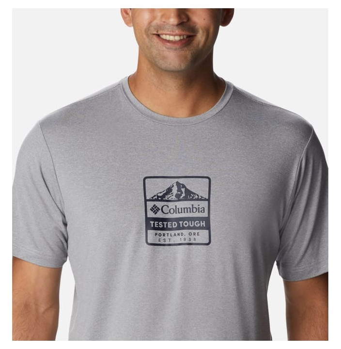 TECH TRAIL FRONT GRAPHIC SS TEE