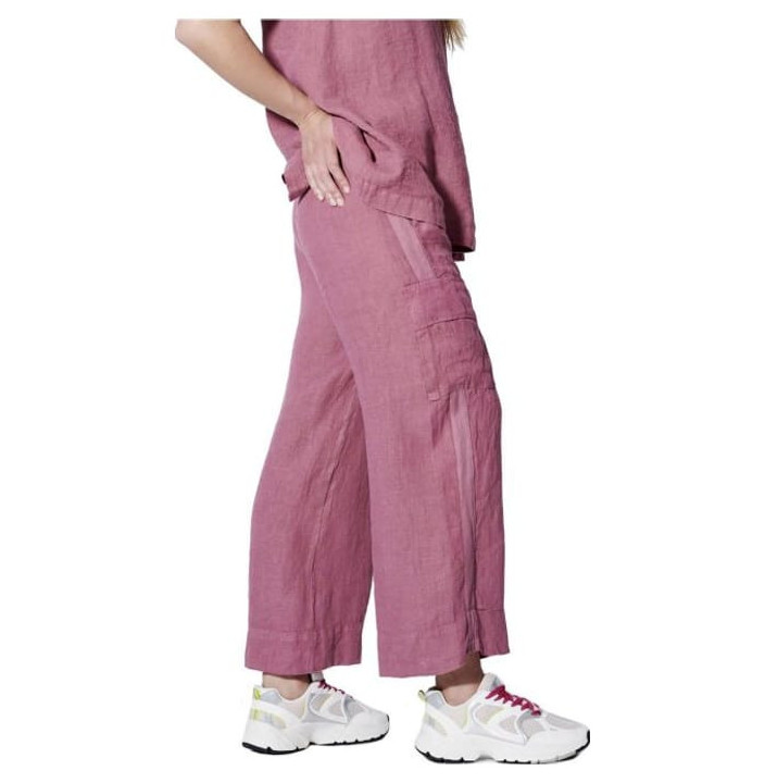 LINEN STRAIGHT PANTS