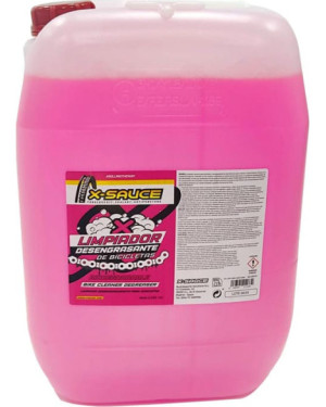 X-SAUCE BIDON 25 LITROS LIMPIADOR DESENGRASANTE DE BICICLETA