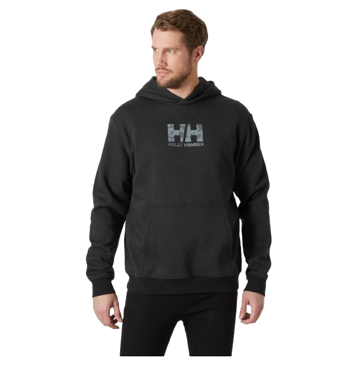 COTTON FLEECE GRAPHIC HOODIE