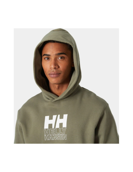 COTTON FLEECE GRAPHIC HOODIE