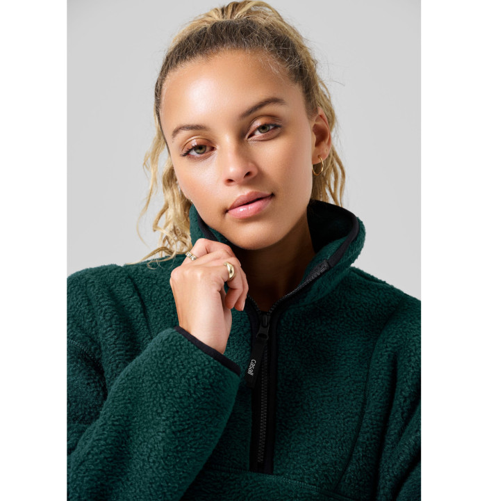 Pile Half Zip