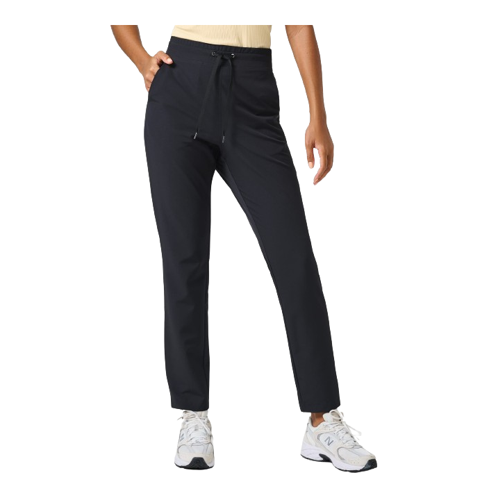 EASE HIGH WAIST WOVEN PANTS