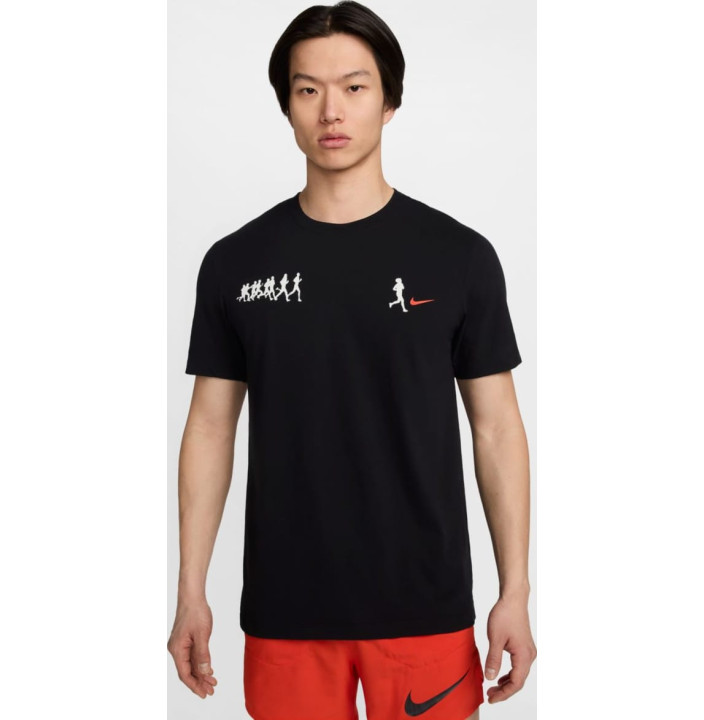 NIKE MEN'S DRI-FIT RUNNING T-SHIRT