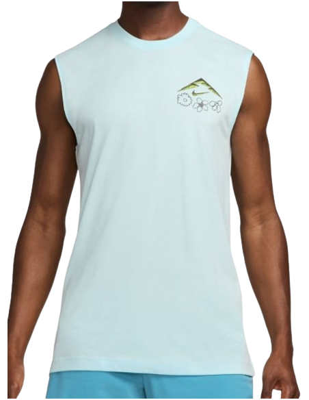 NIKE MEN'S DRI-FIT SLEEVELESS RUNNI