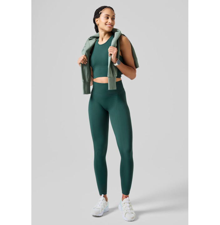 MULTI RIB SEAMLESS HIGH WAIST TIGHTS