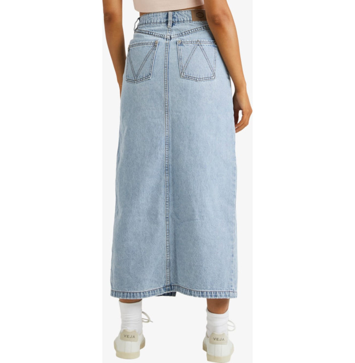 DENIM MIDI SKIRT