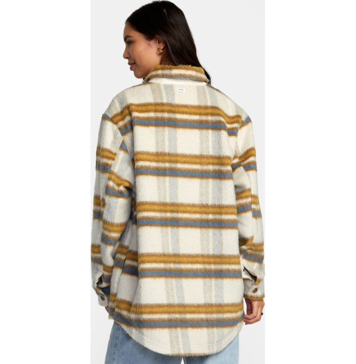 BIRDIE WOOL BLEND SHACKET