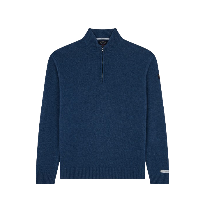 MEN'S ZIPPED PULLOVER    