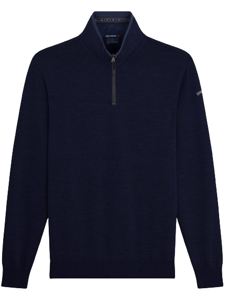 MEN'S ZIPPED PULLOVER    