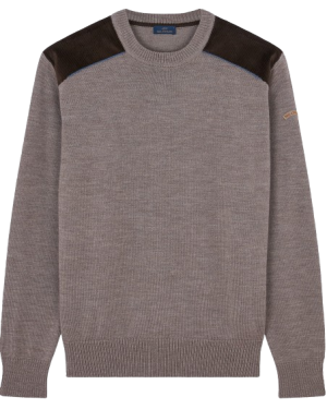 PULL RAS DU COU EN LAINE