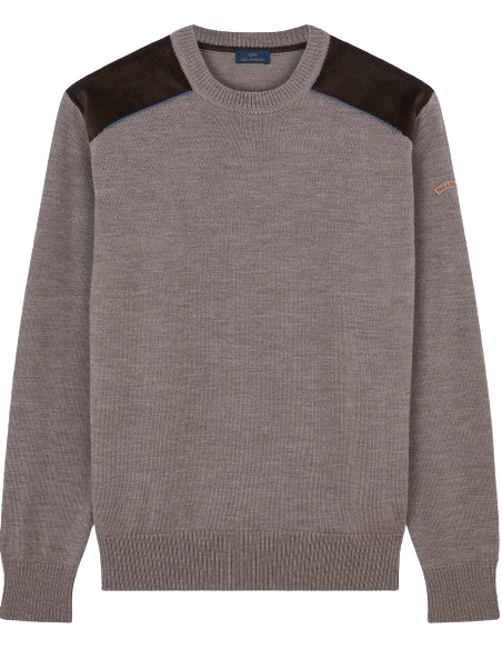 PULL RAS DU COU EN LAINE                                    