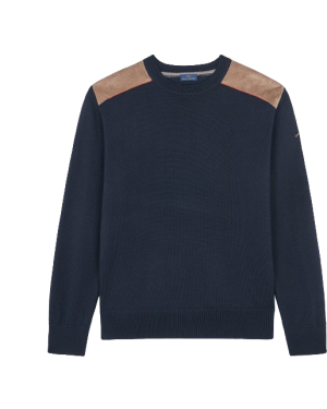 PULL RAS DU COU EN LAINE