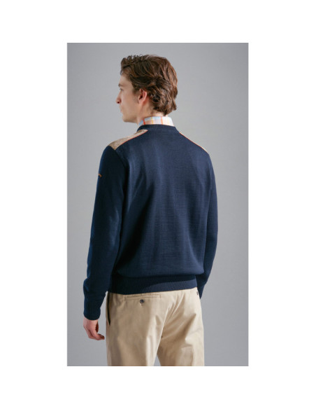 PULL RAS DU COU EN LAINE                                    