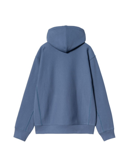 HOODED AMERICAN SCRIPT SWEAT