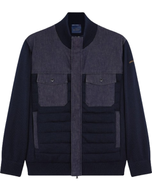 MEN'S ZIPPED PULLOVER