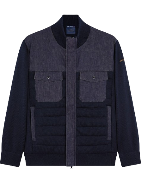 MEN'S ZIPPED PULLOVER    