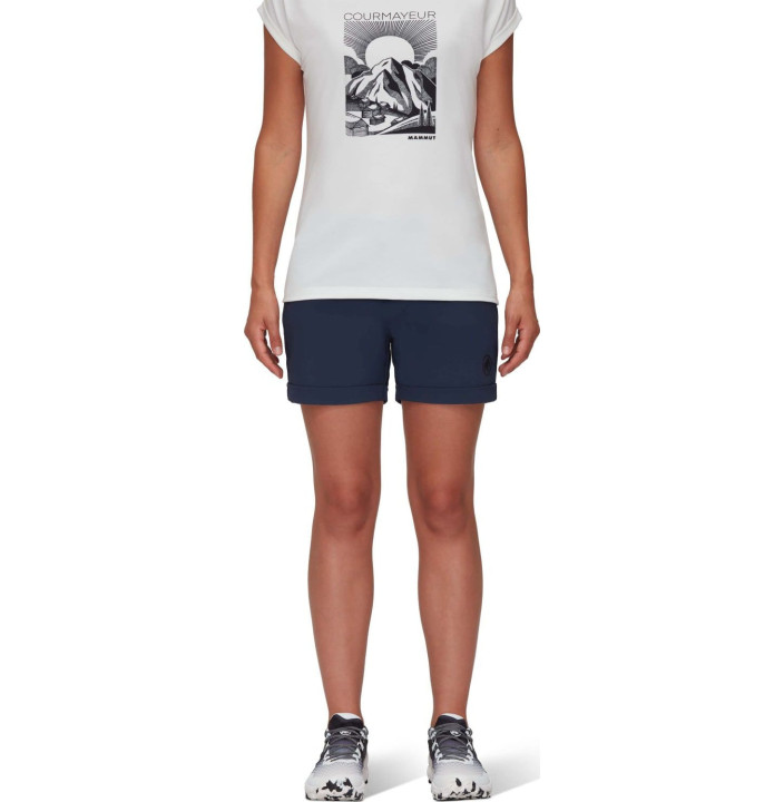 PANTALON CORTO RUNBOLD ROLL CUFF MUJER