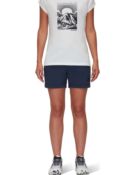 PANTALON CORTO RUNBOLD ROLL CUFF MUJER