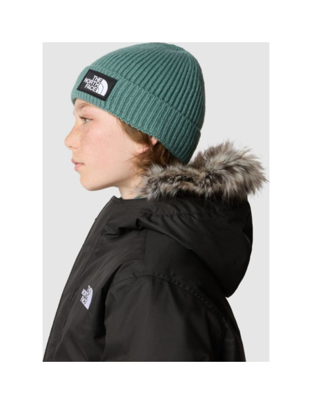 KIDS TNF BOX LOGO CUFFED BEANIE
