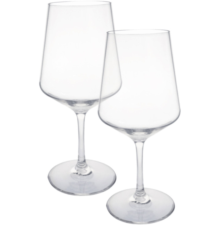 SOHO RED WINE GLASS 2PC ACRYLIC