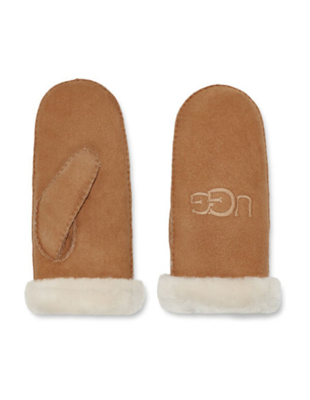 SHEEPSKIN EMBROIDERED MITTEN