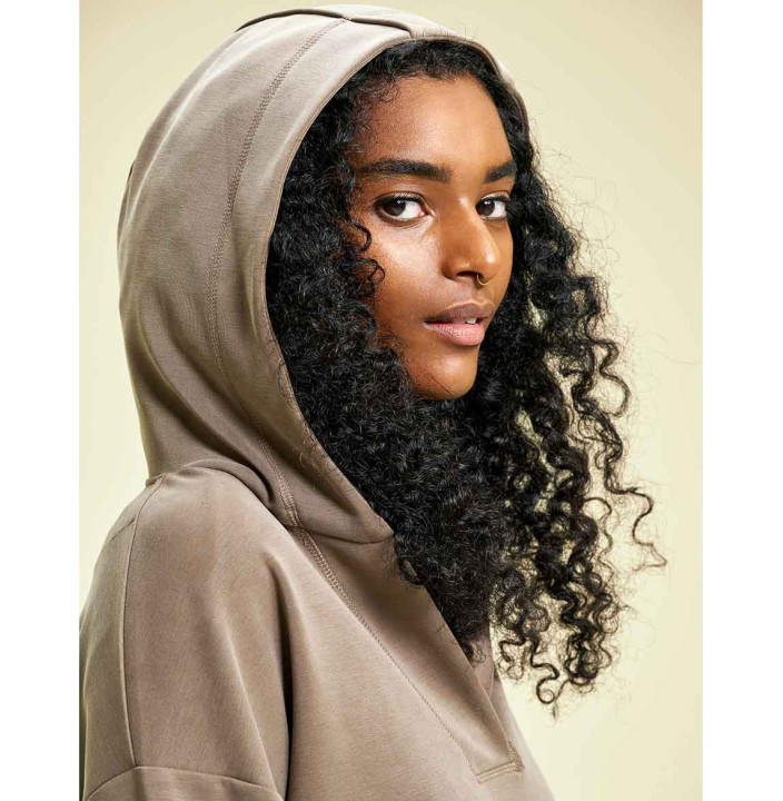 Peachy V-Neck Hoodie