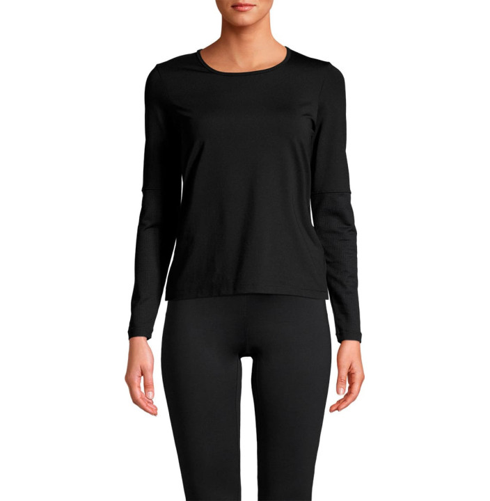 Essential Mesh Detail Long Sleeve