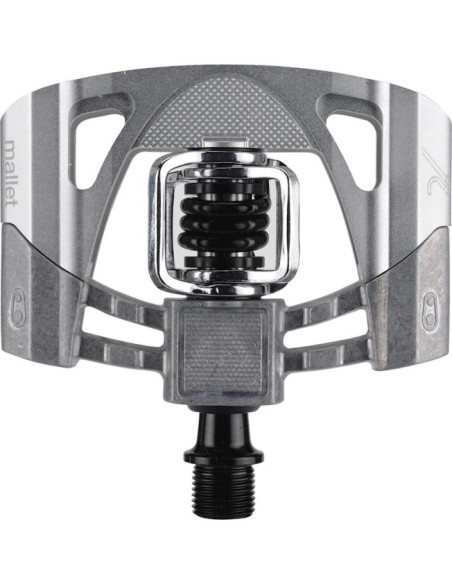 CRANK BROTHERS MALLET 2 RAW & SILVER   BLACK SPRING