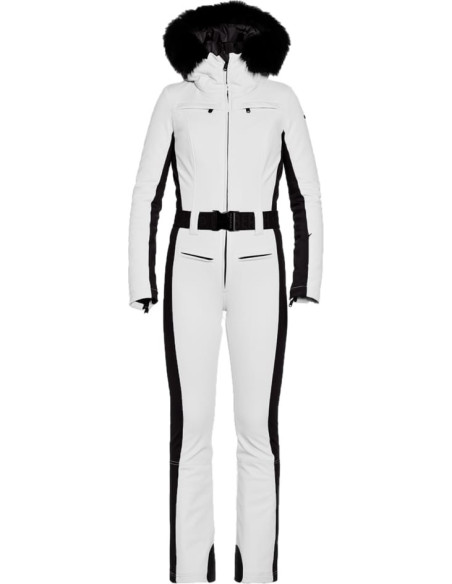 PARRY FAUX BORDER SKI SUIT