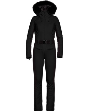 PARRY FAUX BORDER SKI SUIT