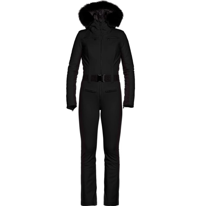 PARRY FAUX BORDER SKI SUIT