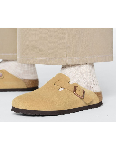 BOSTON SUEDE LEATHER (NARROW)