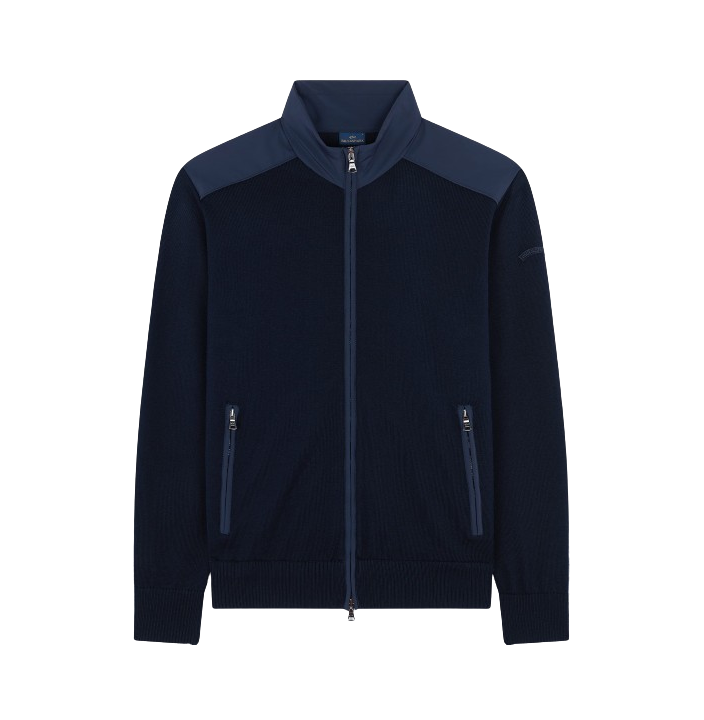 MEN'S ZIPPED PULLOVER    