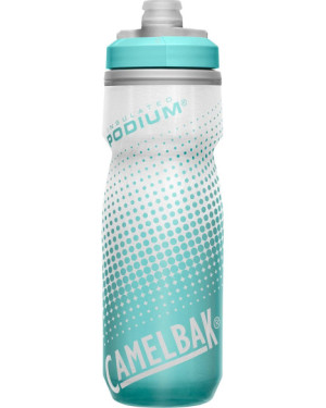 PODIUM CHILL 21OZ, TEAL DOT