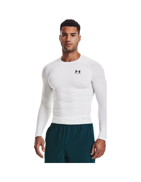 UA HG ARMOUR COMP LS-GRN