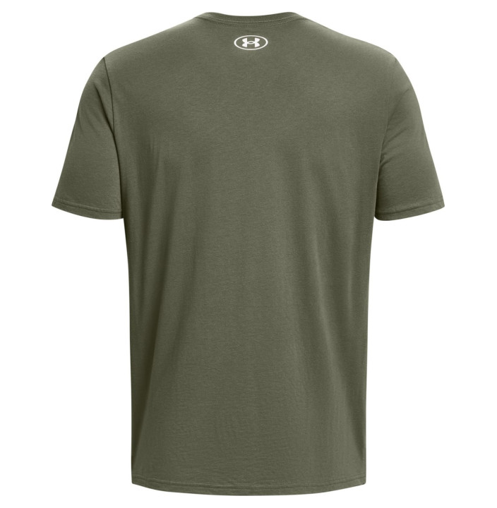 UA CAMO CHEST STRIPE SS