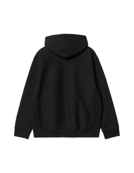 HOODED AMERICAN SCRIPT SWEAT