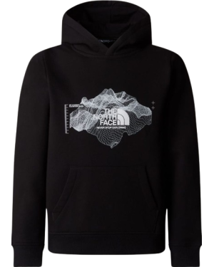 B TOPOGRAPHIC REGULAR HOODIE