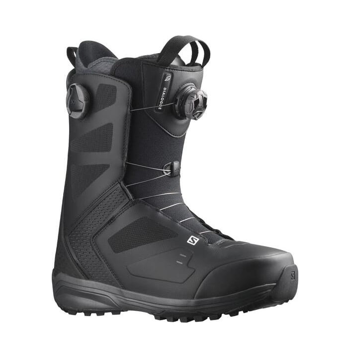 SNOW. BOOTS DIALOGUE DUAL BOA BLACK BLAC