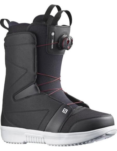 SNOW. BOOTS FACTION BOA BLACK BLACK WHT