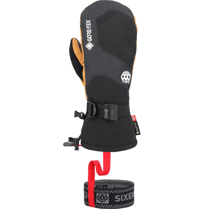 MENS GRTX LEATHER LINEAR MITT