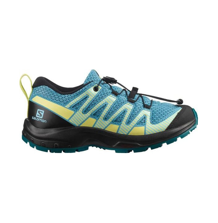 SHOES XA PRO V8 J BLACK LAPIS BLUE FIRD