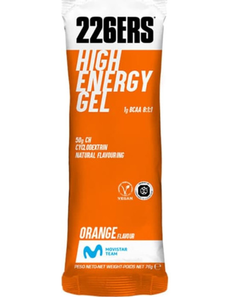 HIGH ENERGY GEL BCAA'S HIGH ENERGY GEL BCAA'S