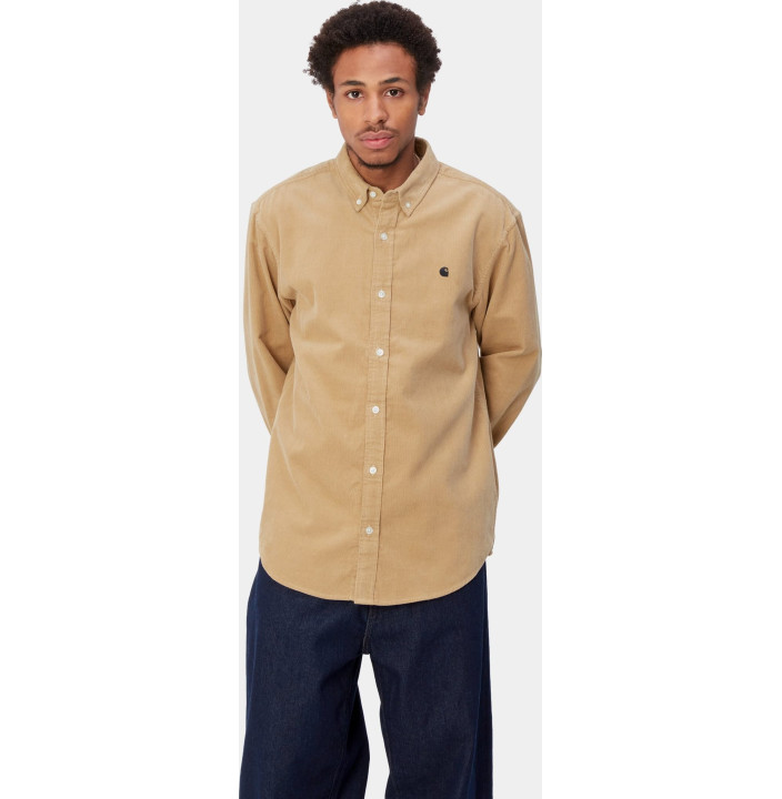 L S MADISON FINE CORD SHIRT