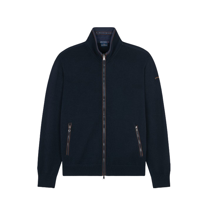 MEN'S ZIPPED PULLOVER    